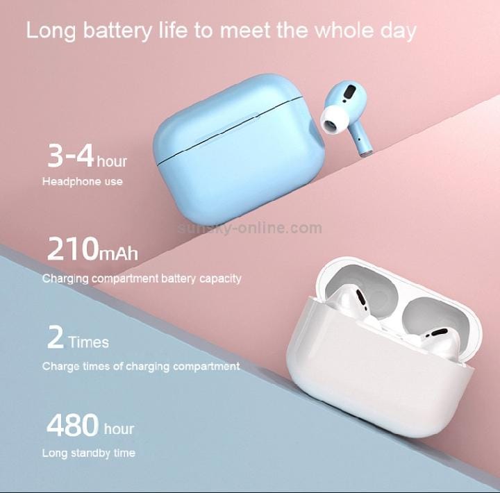 Air Buds Pro – Wireless Bluetooth Earbuds with Charging Case
