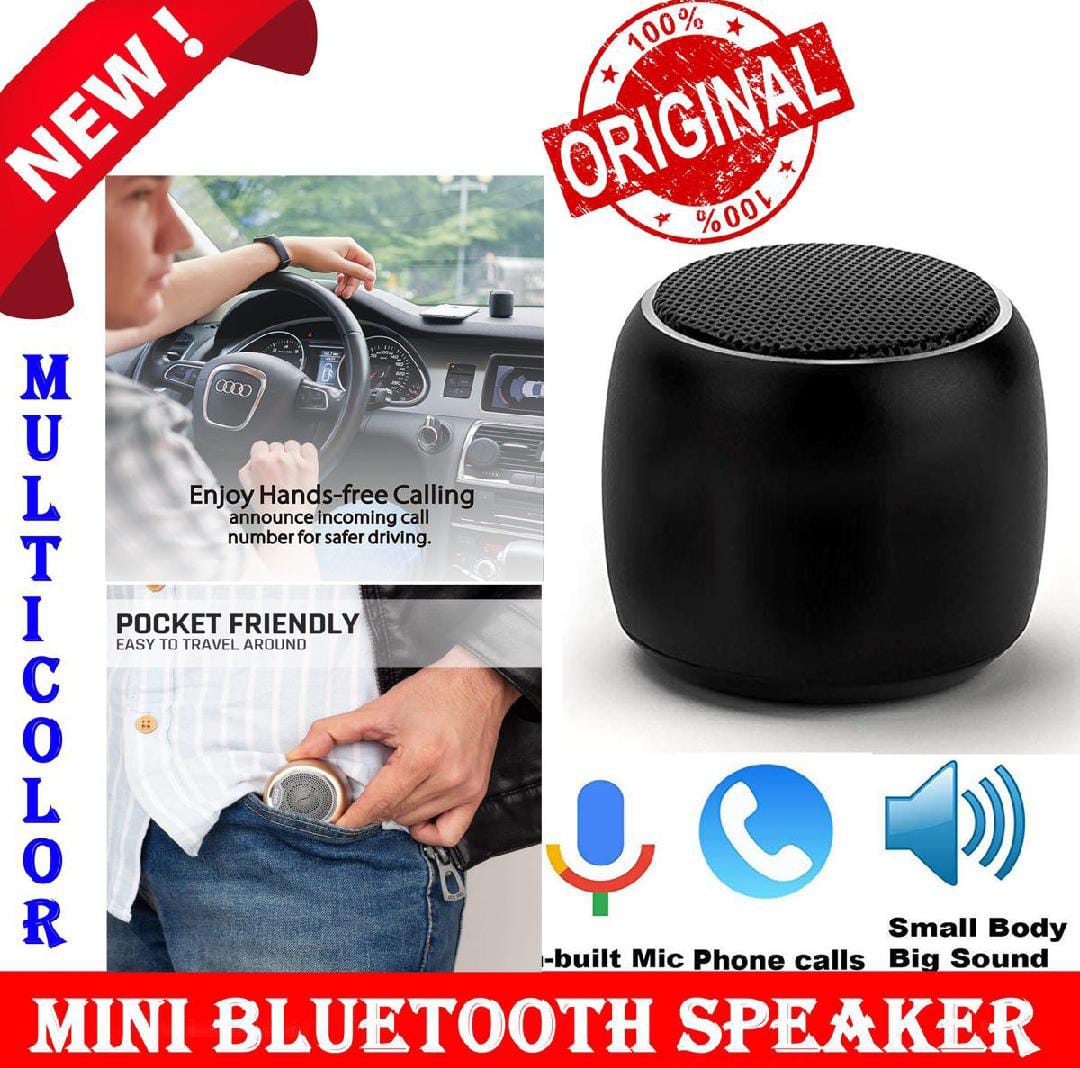 Mini Bluetooth Speaker – Portable Wireless Sound Anywhere