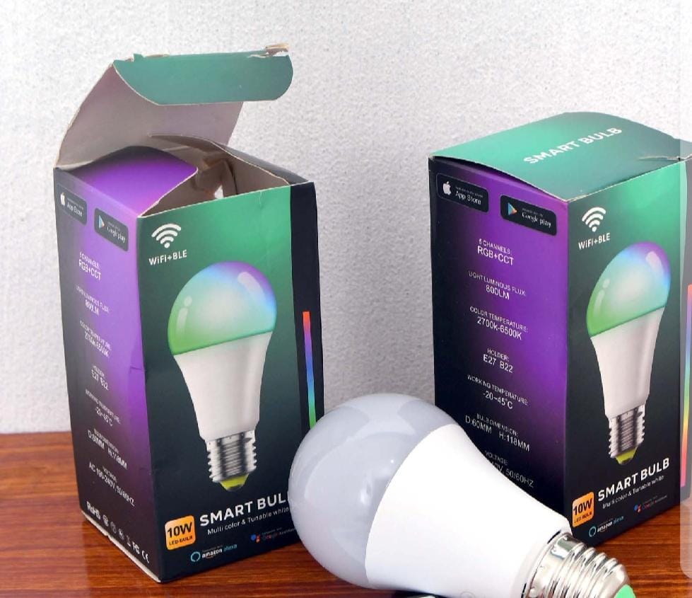 LED RGB Bulb with Remote Control – Color Changing Light