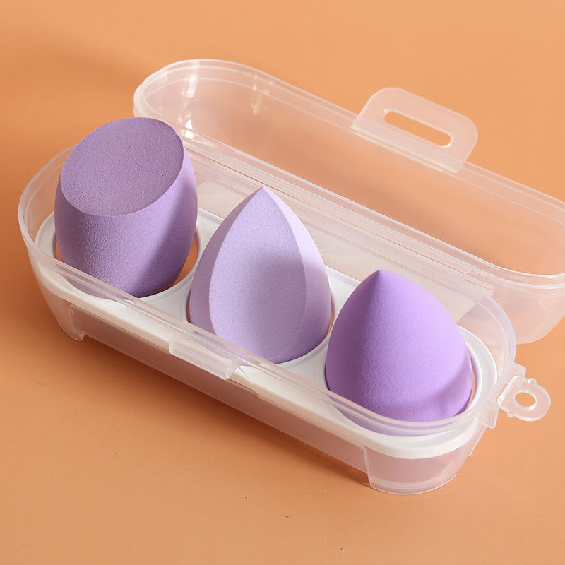 3 in 1 Puff Box – Soft Beauty Blender Set with Case