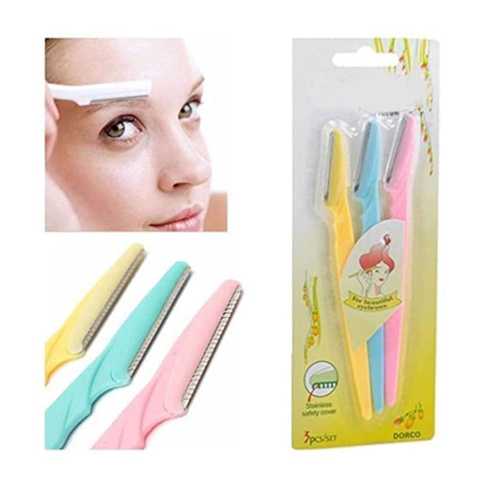 Tinkle Razor – Eyebrow & Facial Hair Remover (Pack of 3)