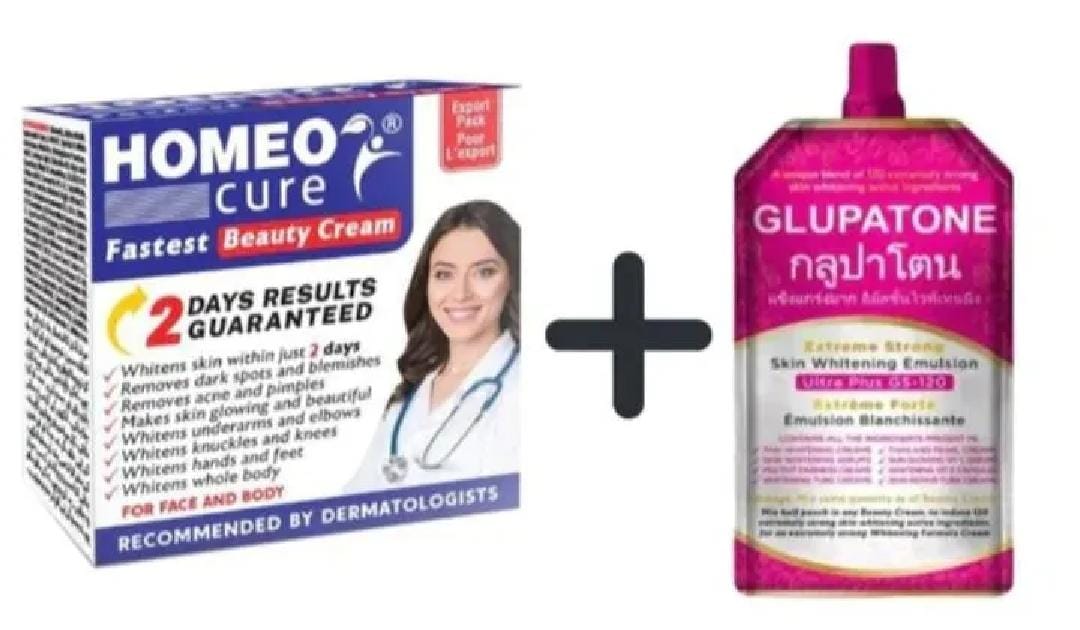 Glutathione + Homeocure – Natural Skin Glow Booster