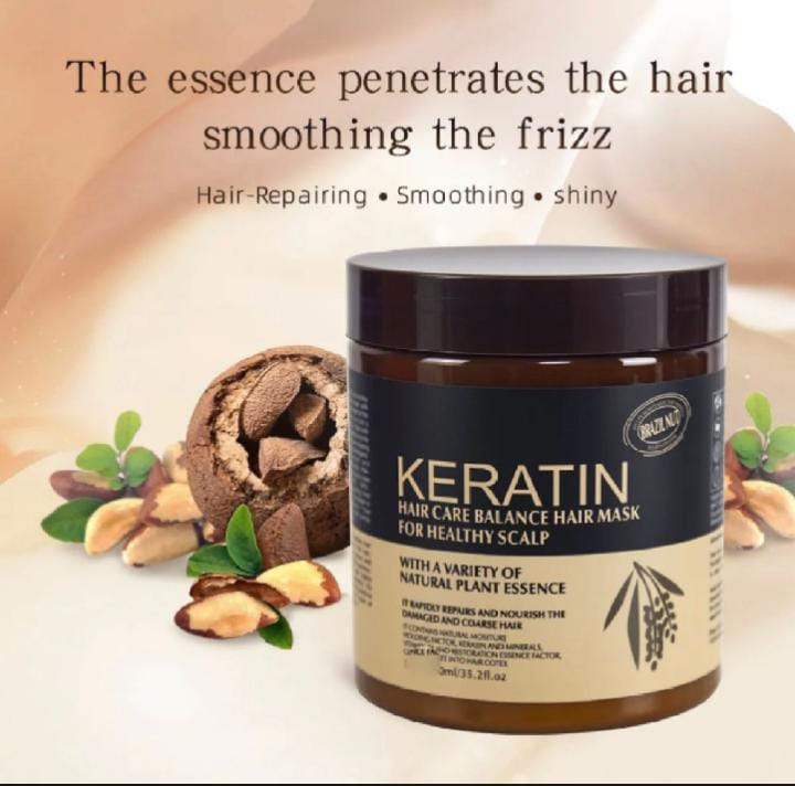 Professional Keratin Hair Treatment – Smooth & Straight Formula