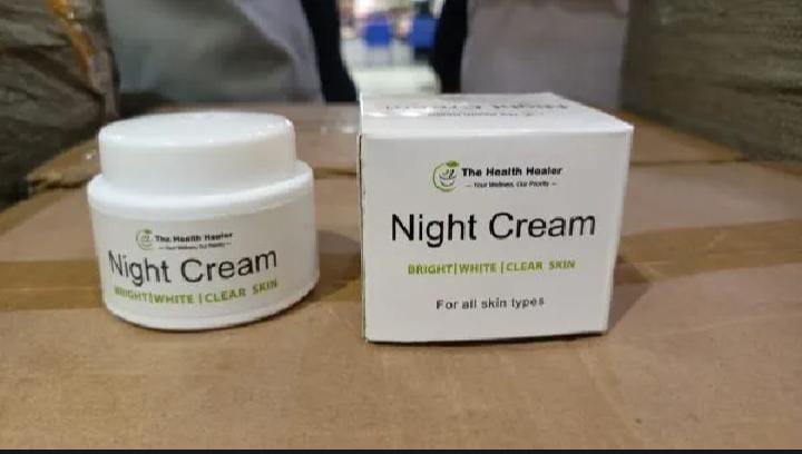 Bright White Night Cream – Brightening & Repair