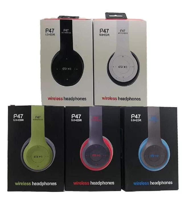 P47 Foldable Bluetooth Headphones