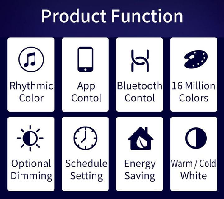 Wi-Fi RGB Smart LED Bulb