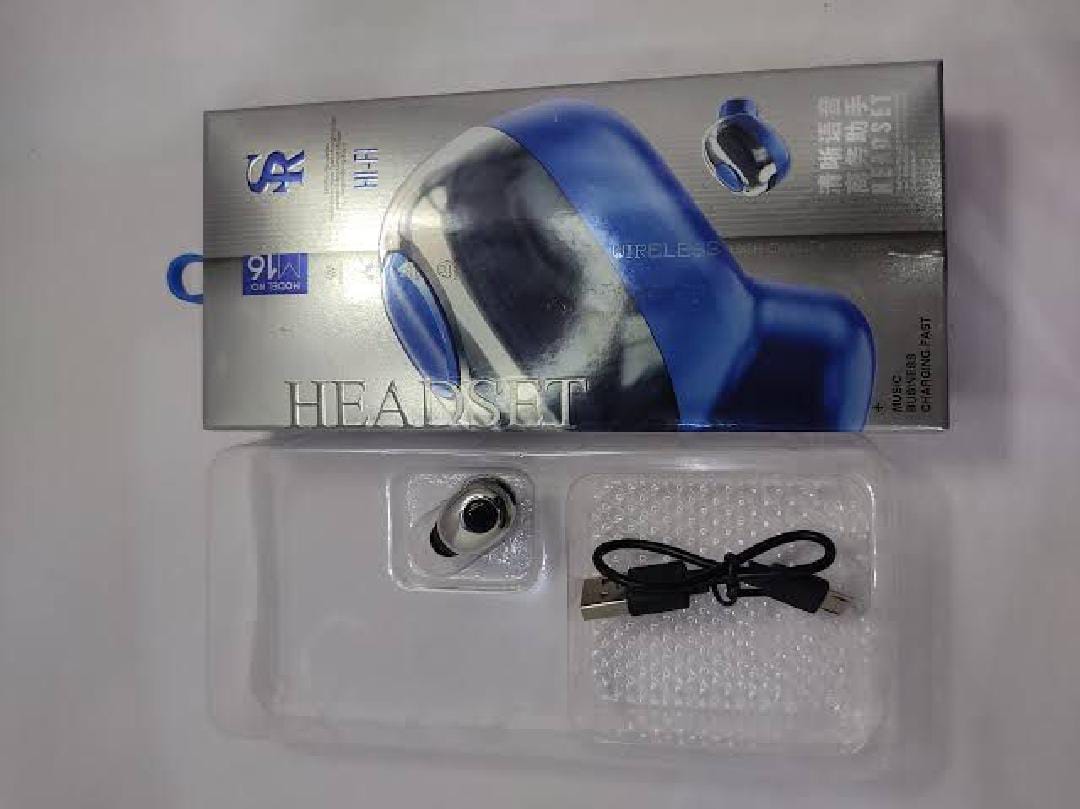 M16 Single Earbud – Wireless Bluetooth with Charging Case