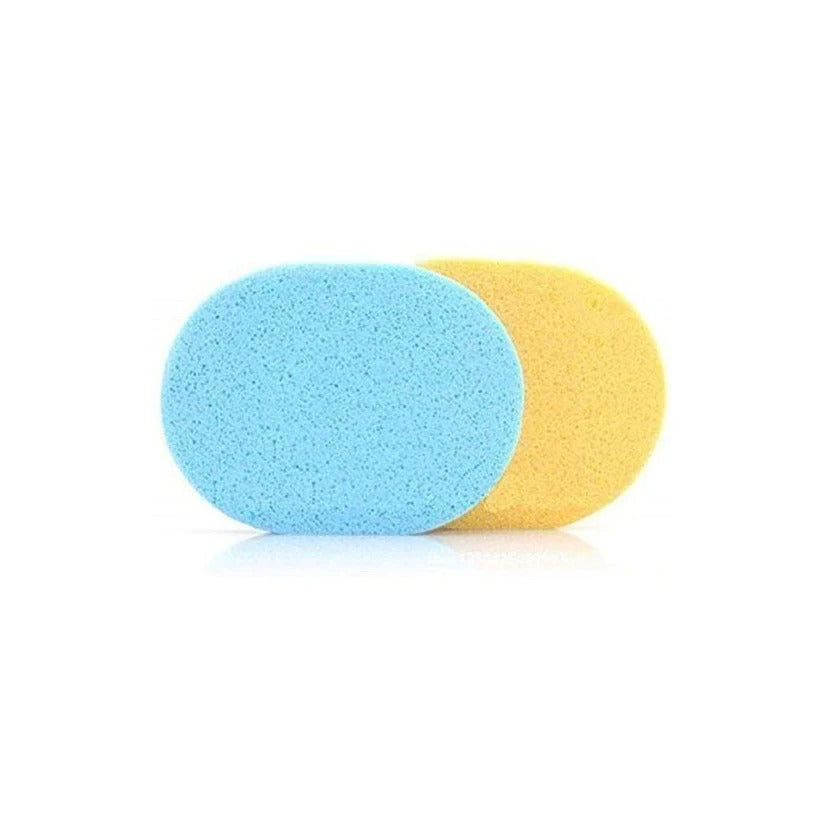 2pcs Facial Puff Face Deep Cleaning Washing Sponge Makeup Foundation
