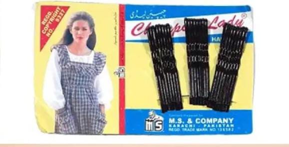 Black Hair Grip Pin