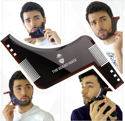10-Piece Hair Comb Set with Beard Shaper