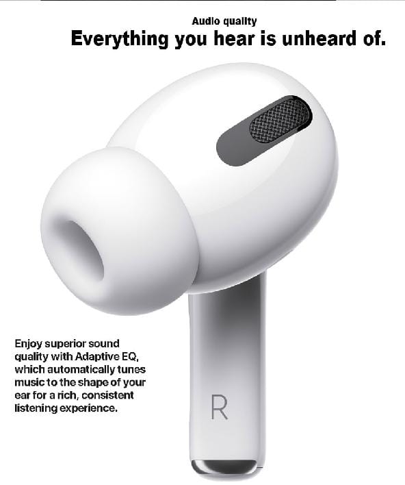 Air Buds Pro – Wireless Bluetooth Earbuds with Charging Case
