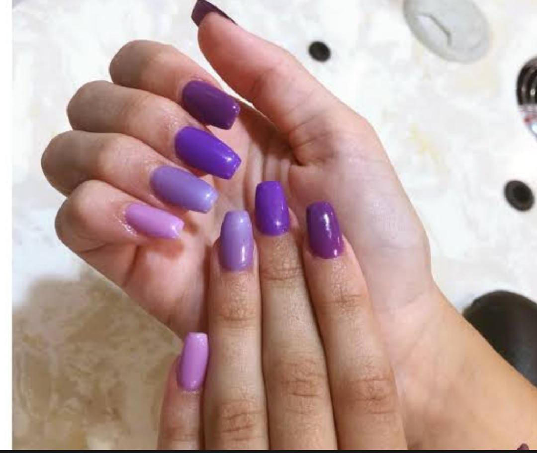 Artificial Nail Set – 96 Pcs with Nail Glue