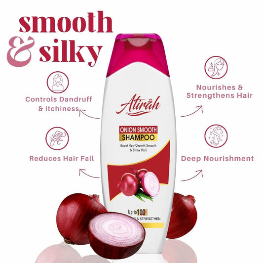 Atira Onion Shampoo – Hair Fall Control & Growth Booster