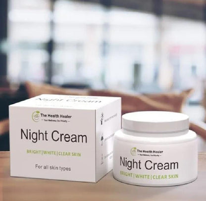 Bright White Night Cream – Brightening & Repair