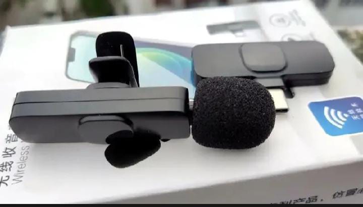 K8 Wireless Mic – Rechargeable Clip
