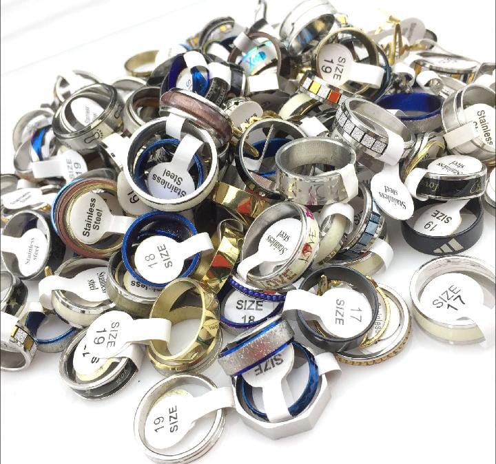 Rotatable Chain Ring – Stainless Steel Spinner
