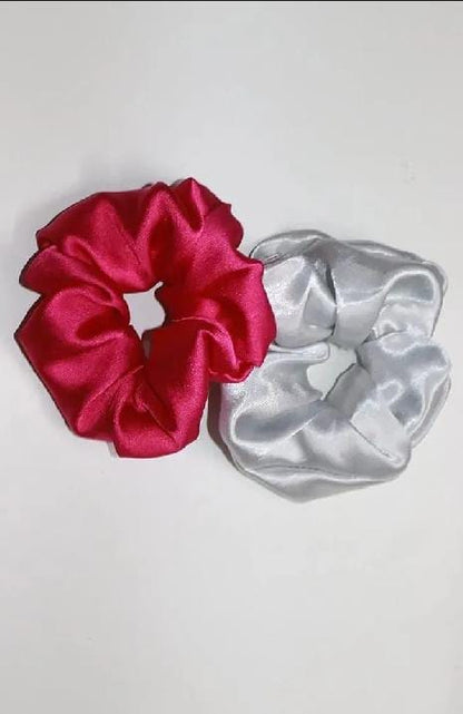 12-Piece Satin Scrunchie Set – Assorted Elegant Colors