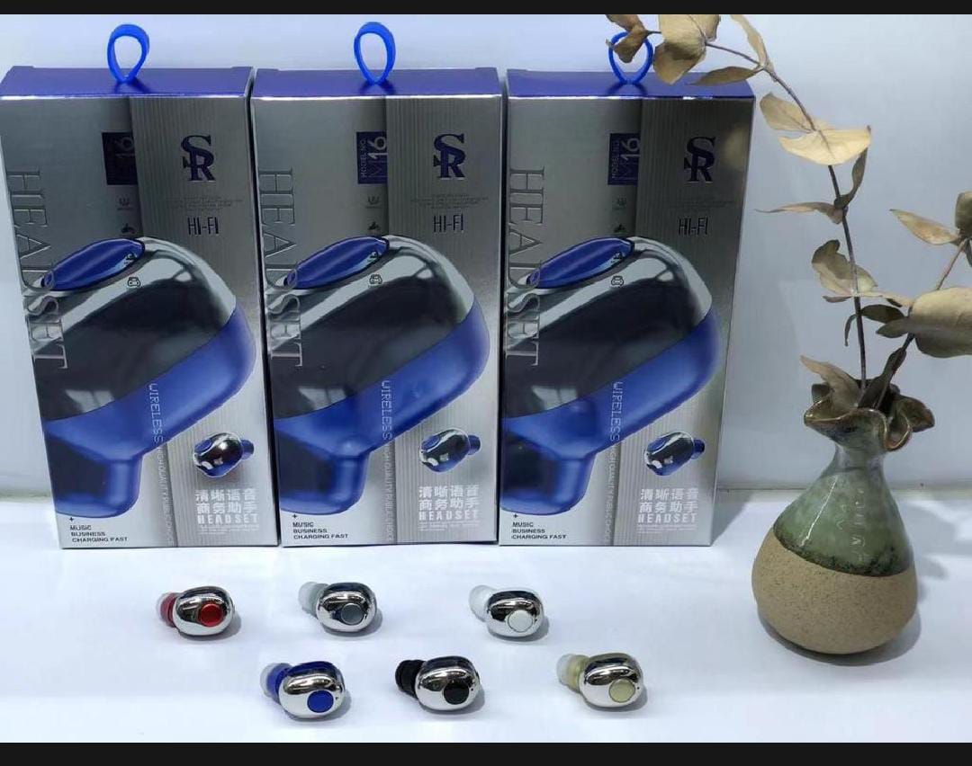 M16 Single Earbud – Wireless Bluetooth with Charging Case
