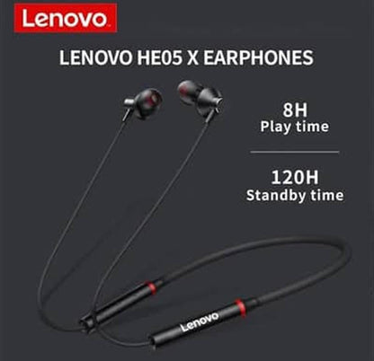 Lenovo Wireless Bluetooth Headphones – HD Sound & Long Battery