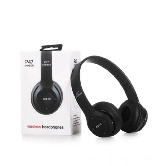 P47 Foldable Bluetooth Headphones