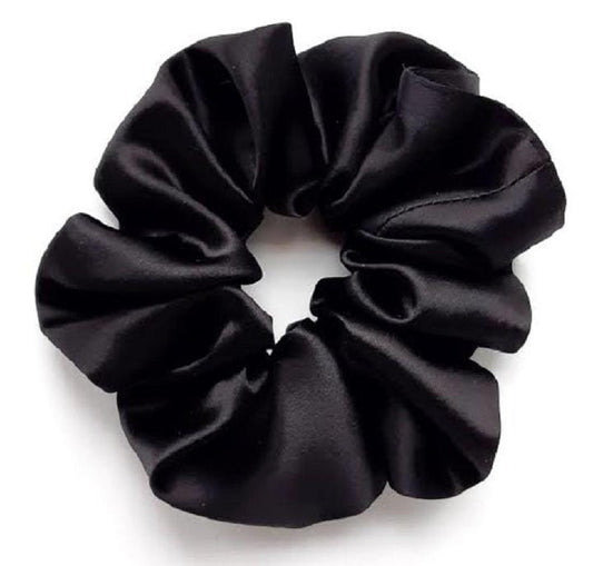 12-Piece Satin Scrunchie Set – Assorted Elegant Colors